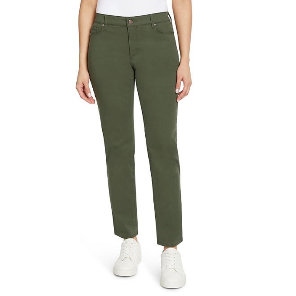 Bandolino Ladies Amy Straight Jean - Rifle Green